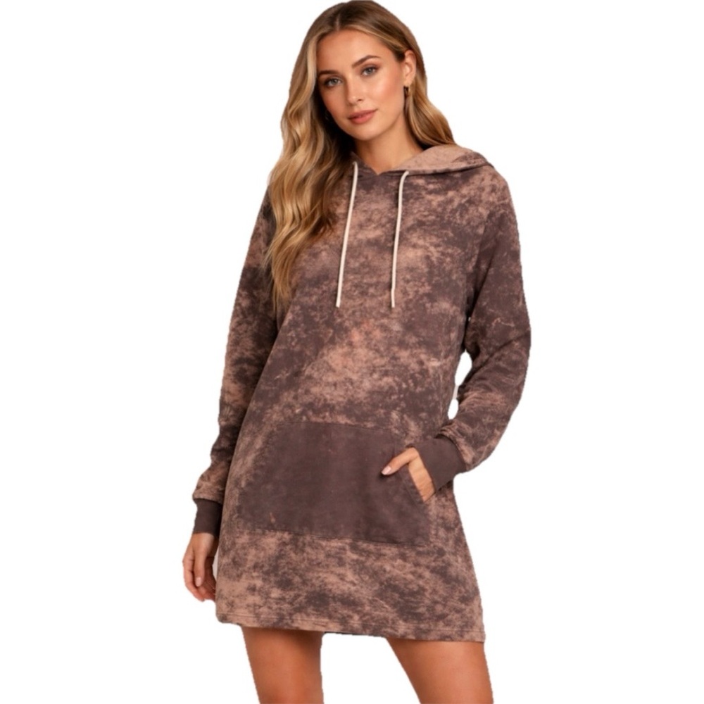 Cotton Citizen Milan Long Sleeve Women’s Purple Hoodie Cotton Dress Size XS